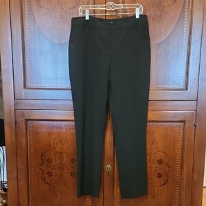 ANTONIO MELANI Black Straight Leg Pants
